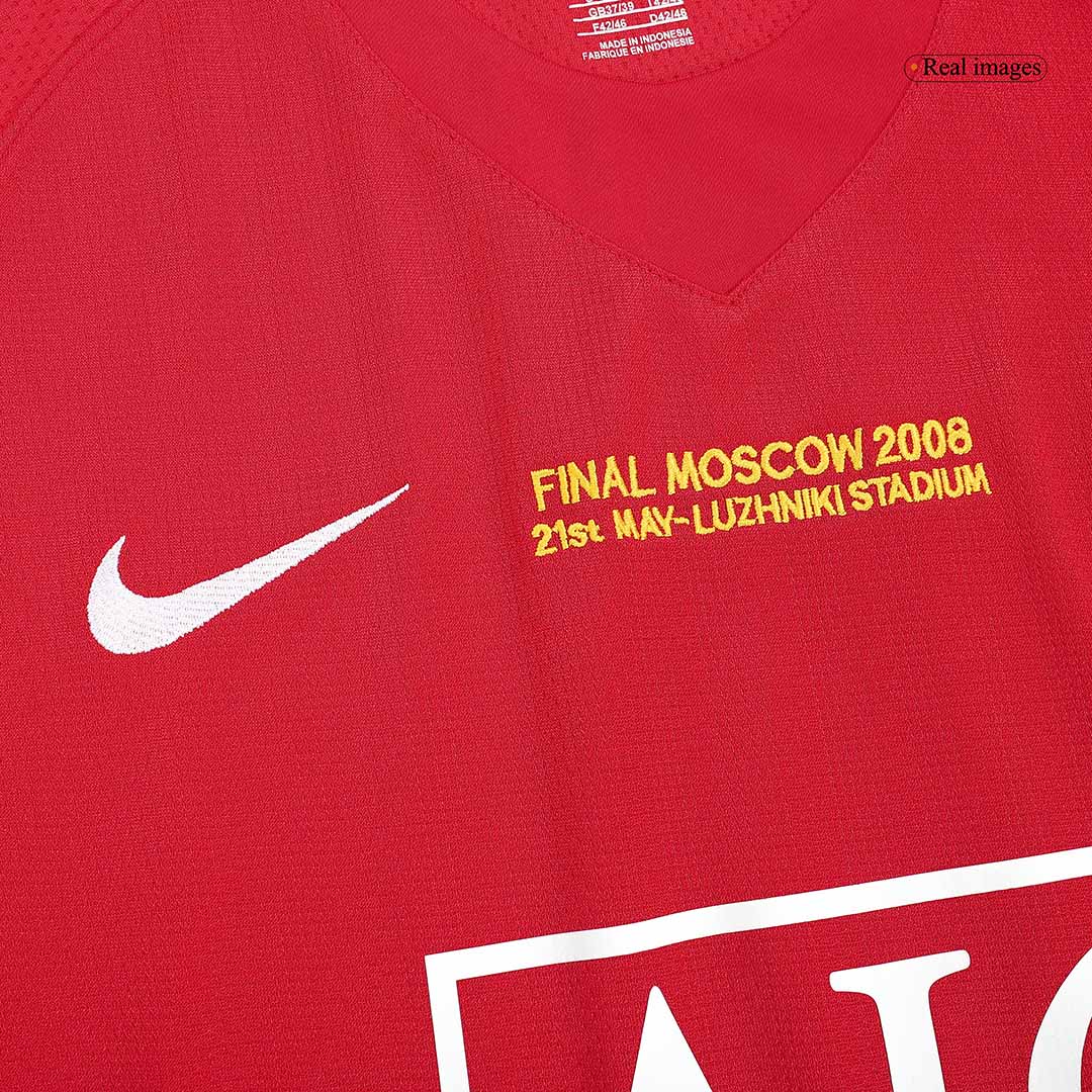Manchester United 2007/08 Hjemme Retro drakt – UCL-finale