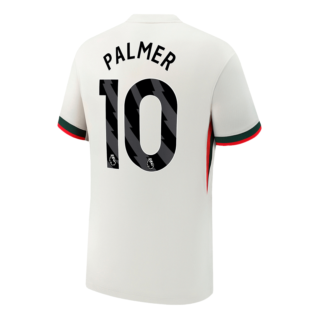 PALMER #10 Chelsea Borte Hvit Herrer Fan-drakt 2025/26