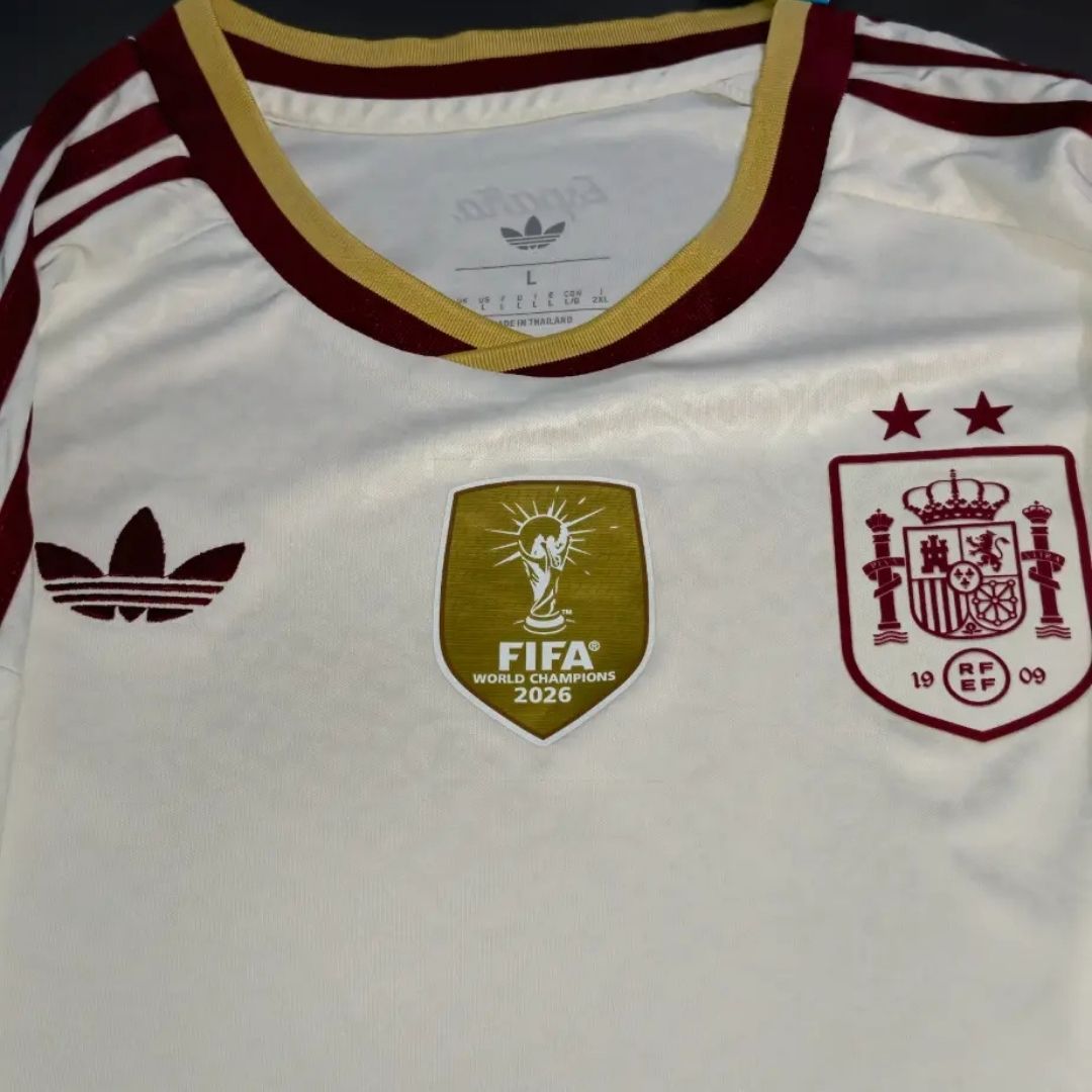 Spania Borte Herrer Fan-drakt LAMINE YAMAL #19 – VM 2026 - Vinnertrøye