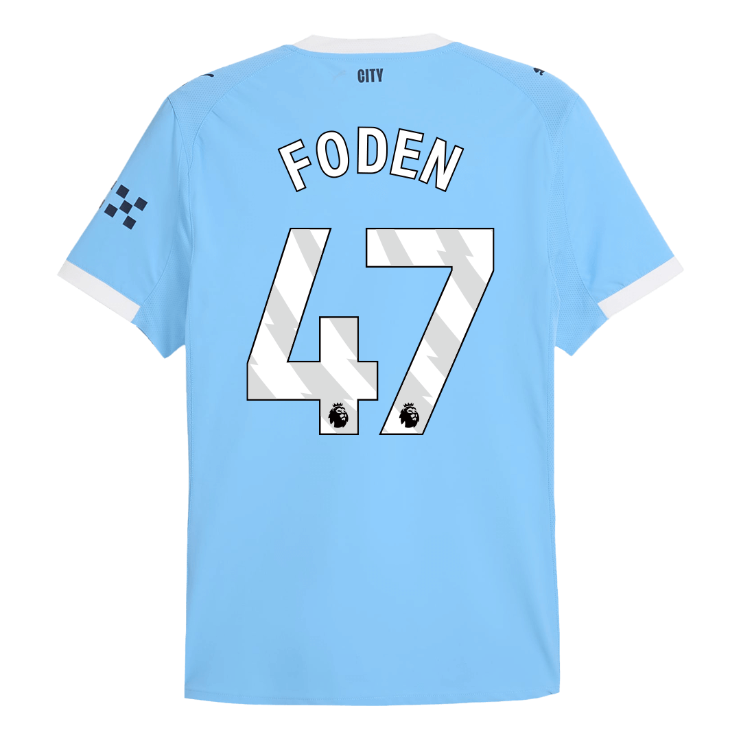 FODEN #47 Manchester City Hjemme Herrer Matchdrakt 2025/26