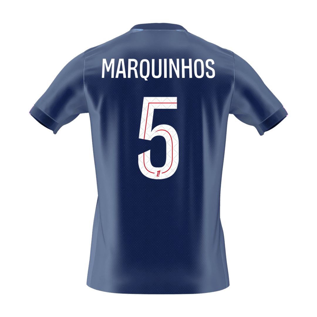 MARQUINHOS #5 PSG Hjemme Herrer Fan-drakt 2025/26