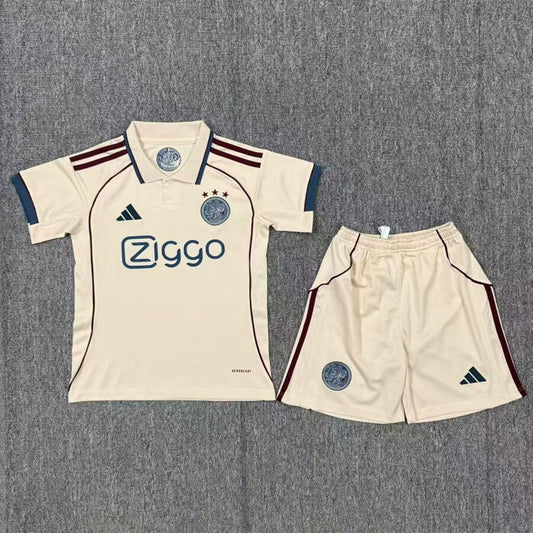 Ajax Tredje Barn Drakt + Shorts 2025/26