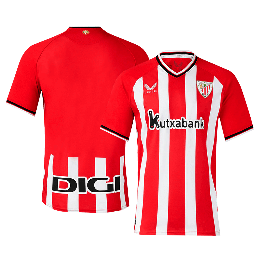 Athletic Club de Bilbao Hjemme Herrer Fan-drakt 2025/26