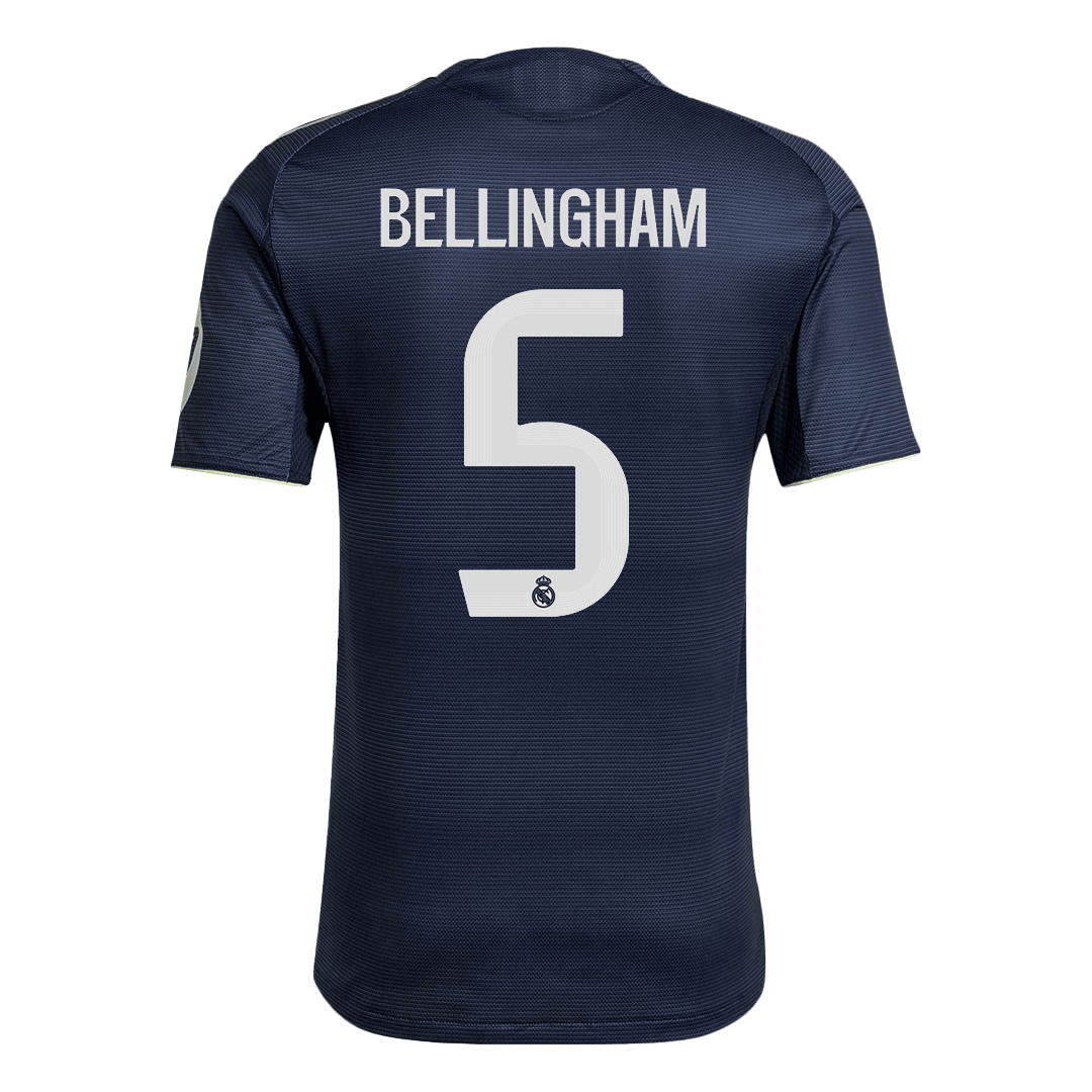 BELLINGHAM #5 Real Madrid Borte Herrer Matchdrakt 2025/26
