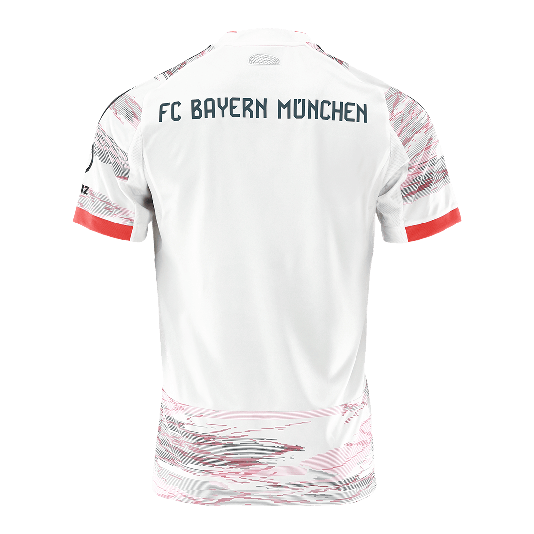 Bayern Munich Borte Hvit Herrer Fan-drakt 2025/26