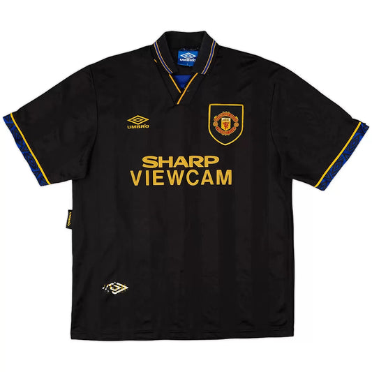 CANTONA #7 Manchester United 1993/95 Borte Retro drakt