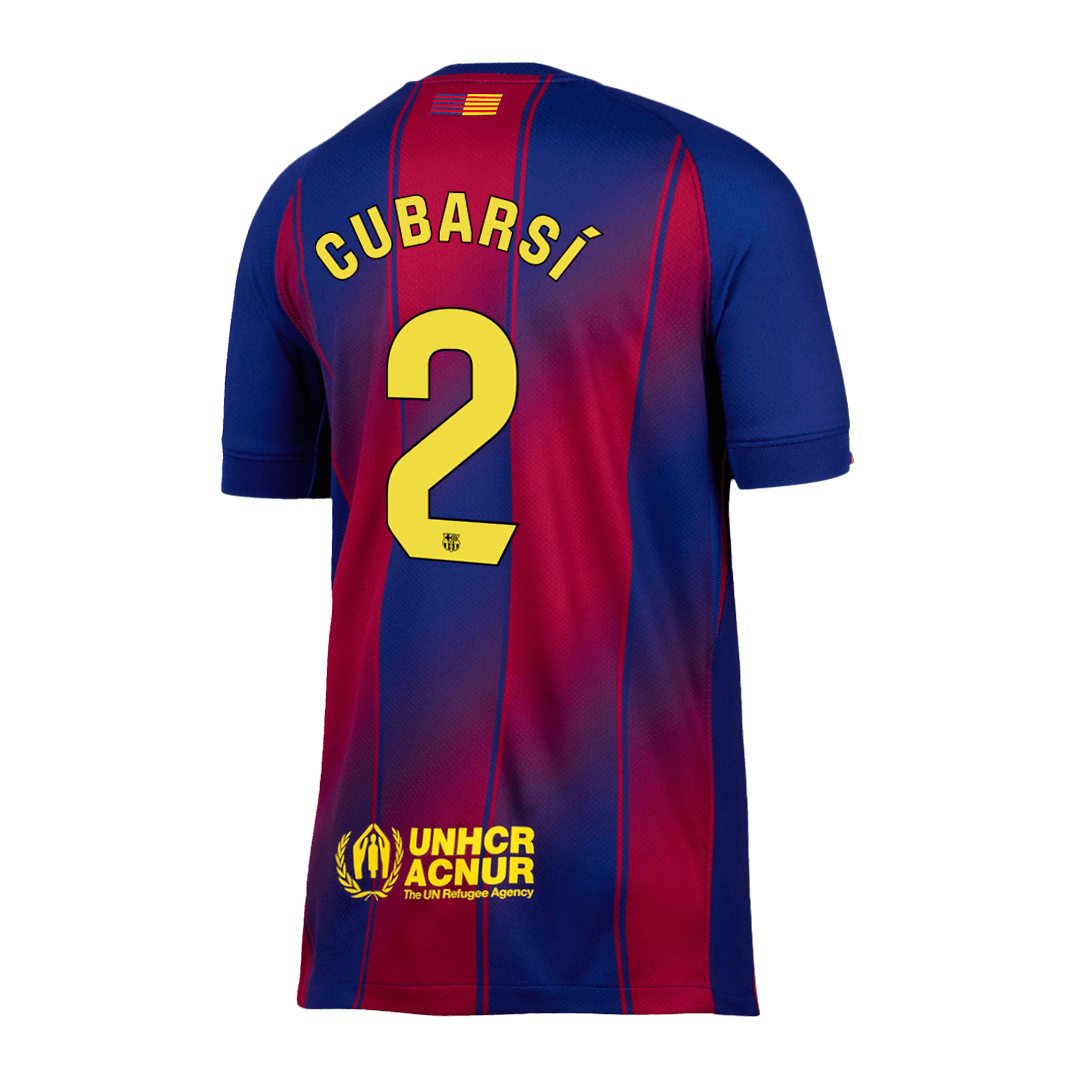 CUBARSÍ #2 Barcelona Hjemme Herrer Fan-drakt 2025/26