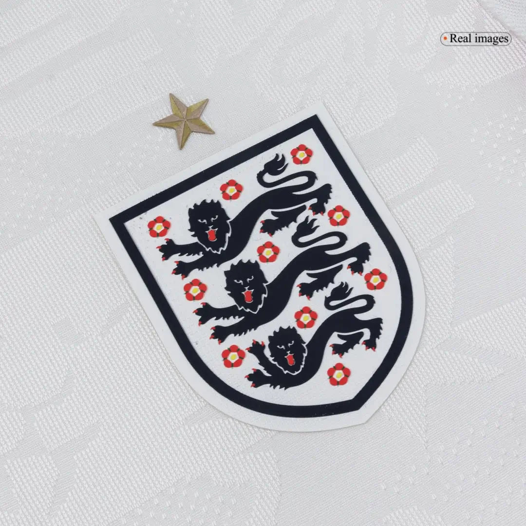 England Hjemme Herrer Matchdrakt Langermet – VM 2026