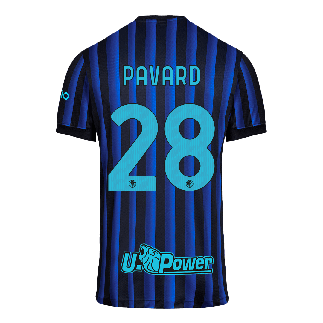 PAVARD #28 Inter Milan Hjemme Herrer Fan-drakt 2025/26