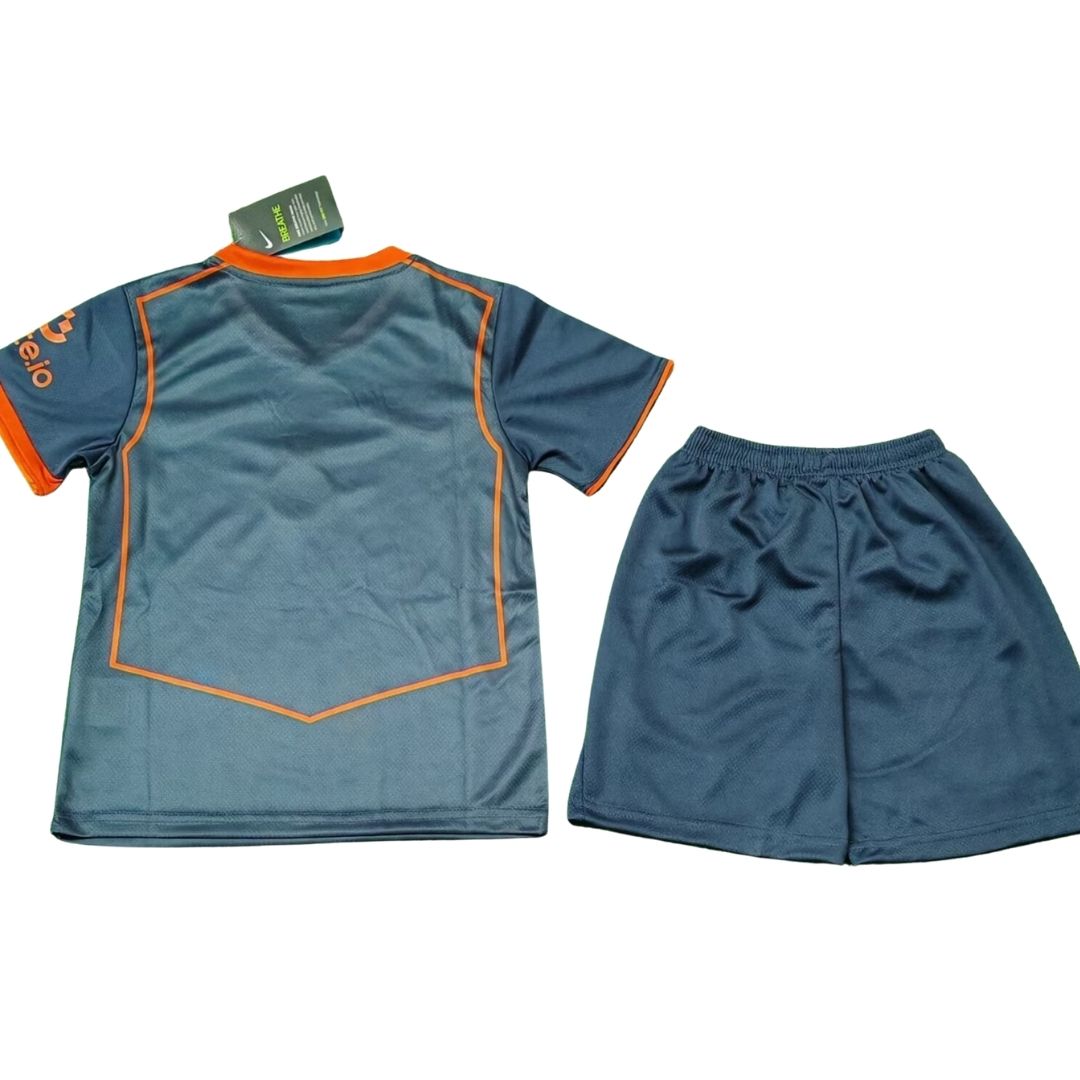 Inter Milan Tredje s Barn Drakt + Shorts 2025/26
