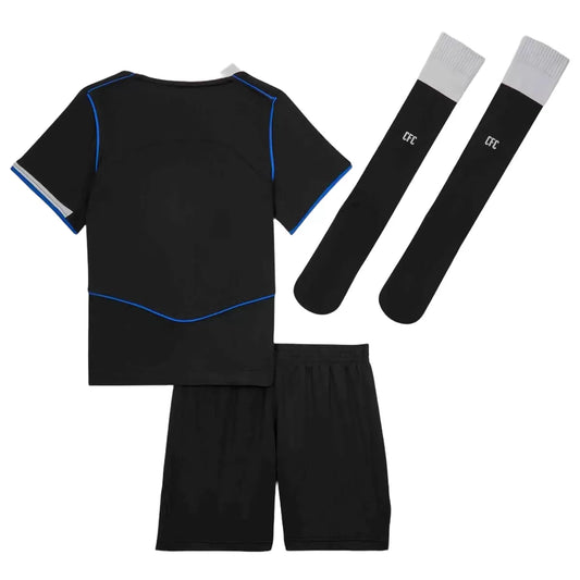 Chelsea Tredje Barn Draktsett 2025/26 – Trøye + Shorts + Strømper