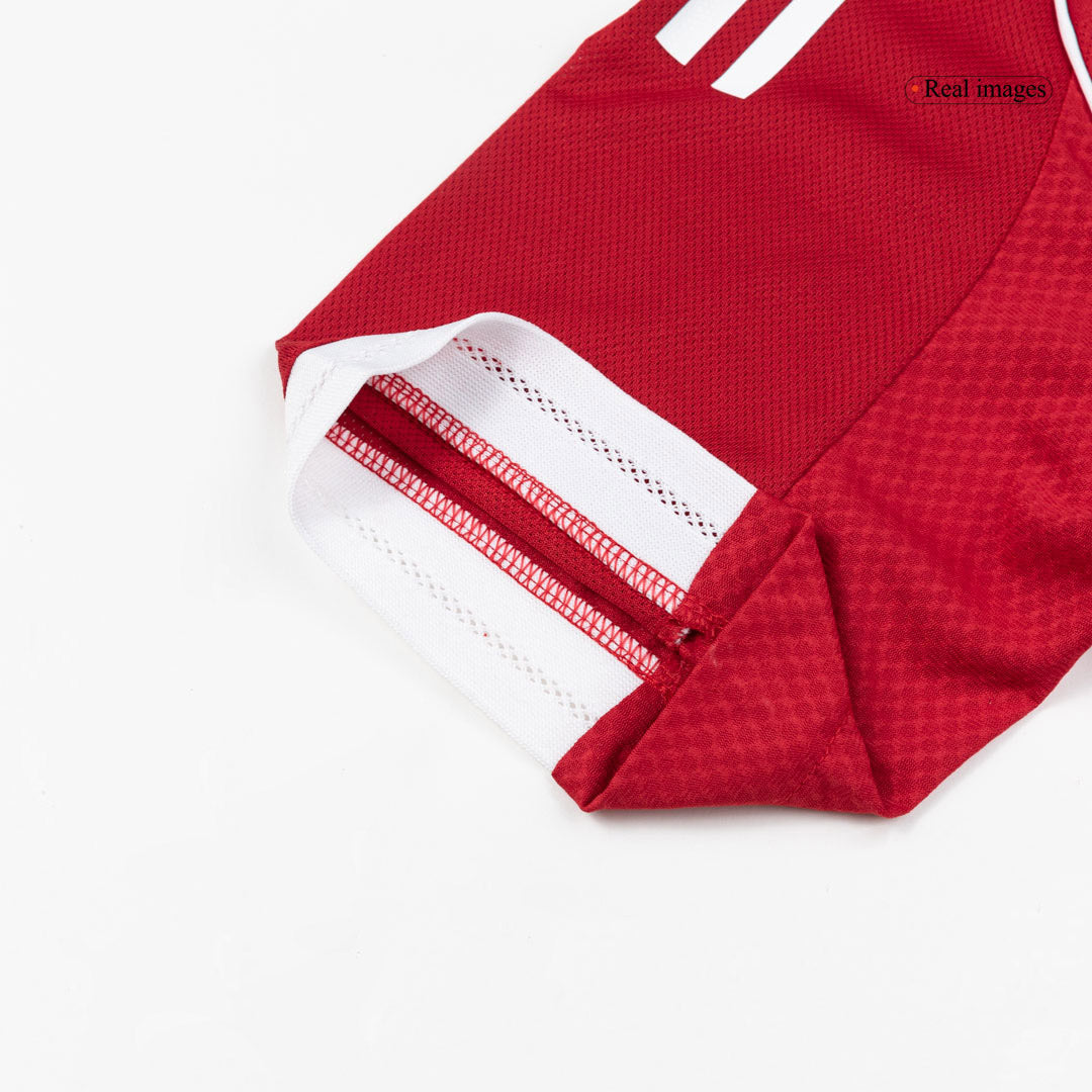VIRGIL #4 Liverpool Hjemme Herrer Matchdrakt 2025/26