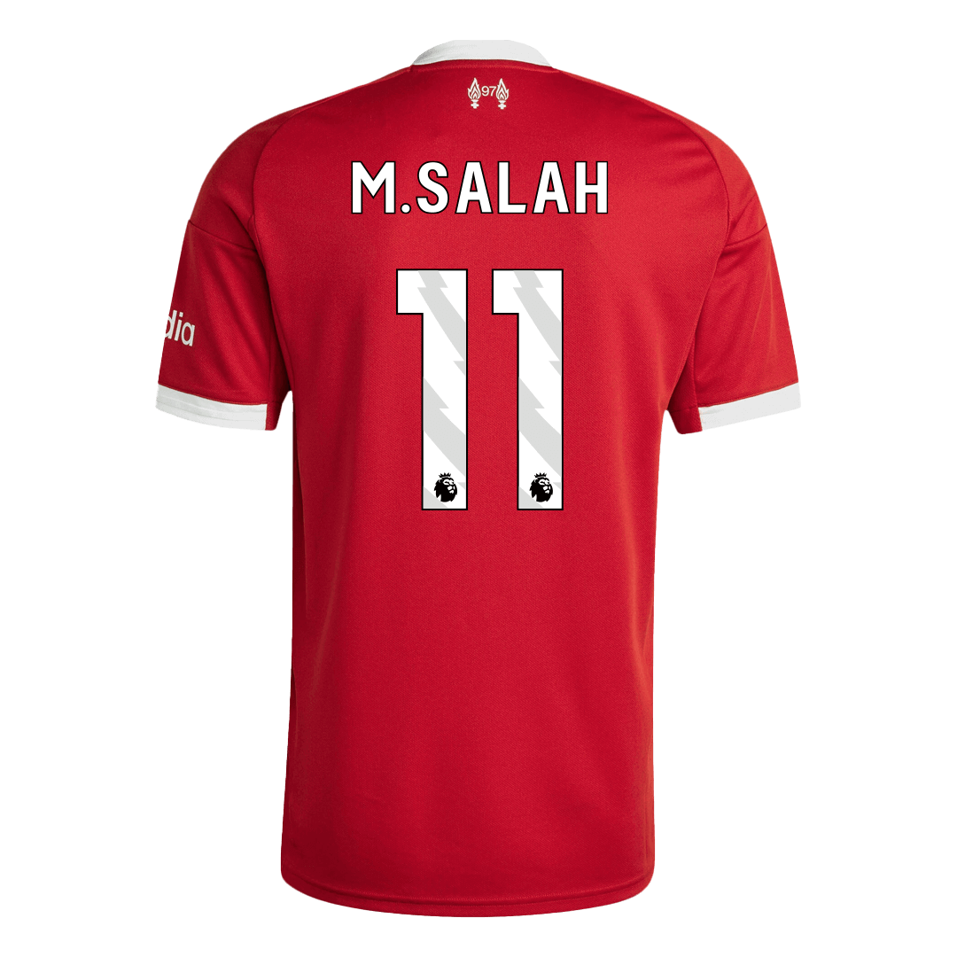M.SALAH #11 Liverpool Hjemme Herrer Fan-drakt 2025/26
