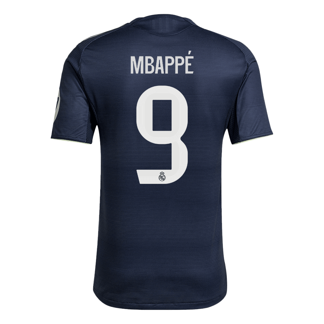 MBAPPÉ #9 Real Madrid Borte Herrer Matchdrakt 2025/26