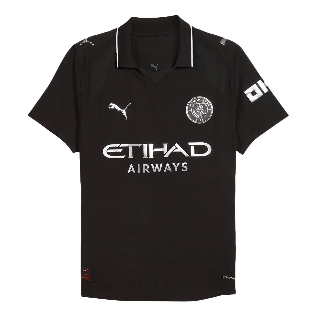 HAALAND #9 Manchester City Borte Herrer Matchdrakt 2025/26