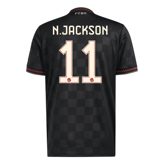 N.JACKSON #11 Bayern Munich Tredje Herrer Fan-drakt 2025/26