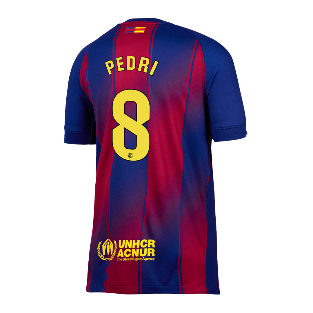 PEDRI #8 Barcelona Hjemme Herrer Fan-drakt 2025/26