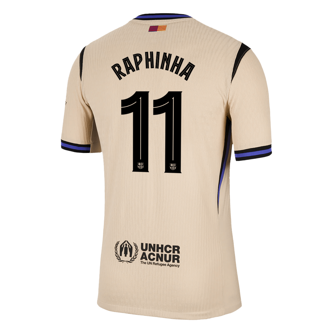 RAPHINHA #11 Barcelona Borte UCL Herrer Matchdrakt 2025/26