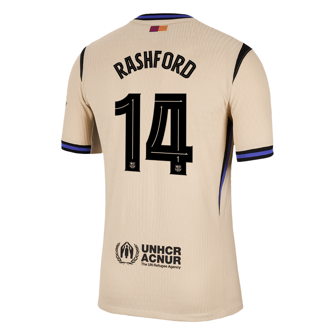 RASHFORD #14 Barcelona Borte UCL Herrer Matchdrakt 2025/26