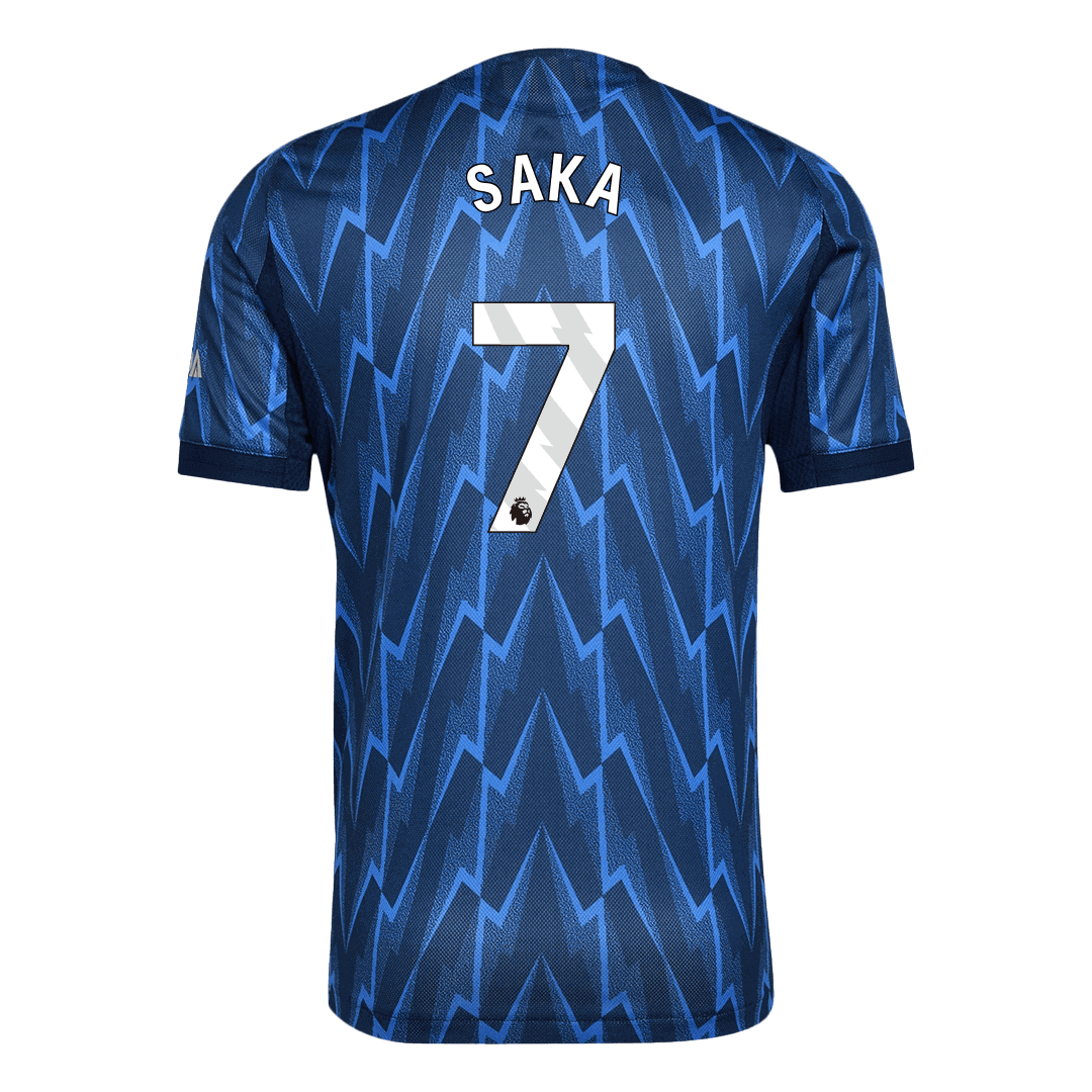 SAKA #7 Arsenal Borte Herrer Matchdrakt 2025/26