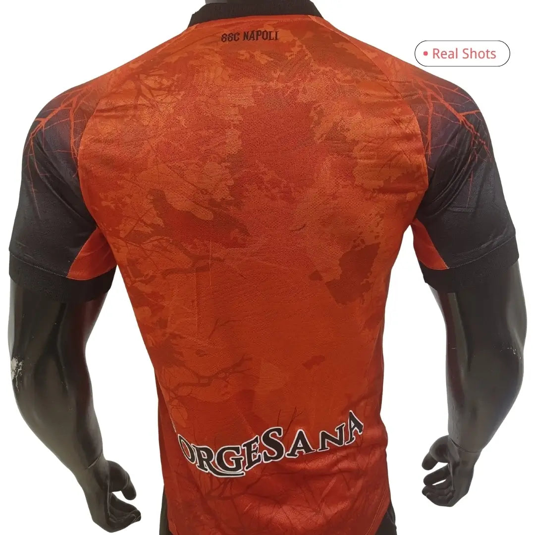 Napoli Halloween Match Oransje Special Edition Herrer Fan-drakt 2025/26