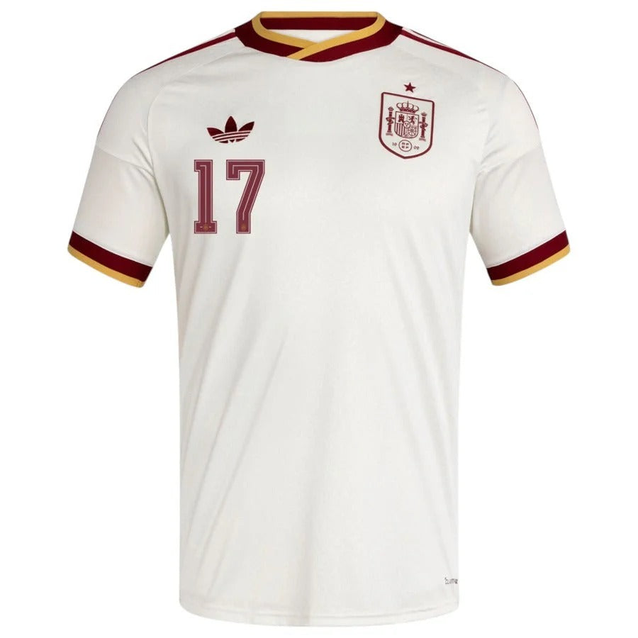 Spania Borte Herrer Fan-drakt WILLIAMS JR. #17 – VM 2026
