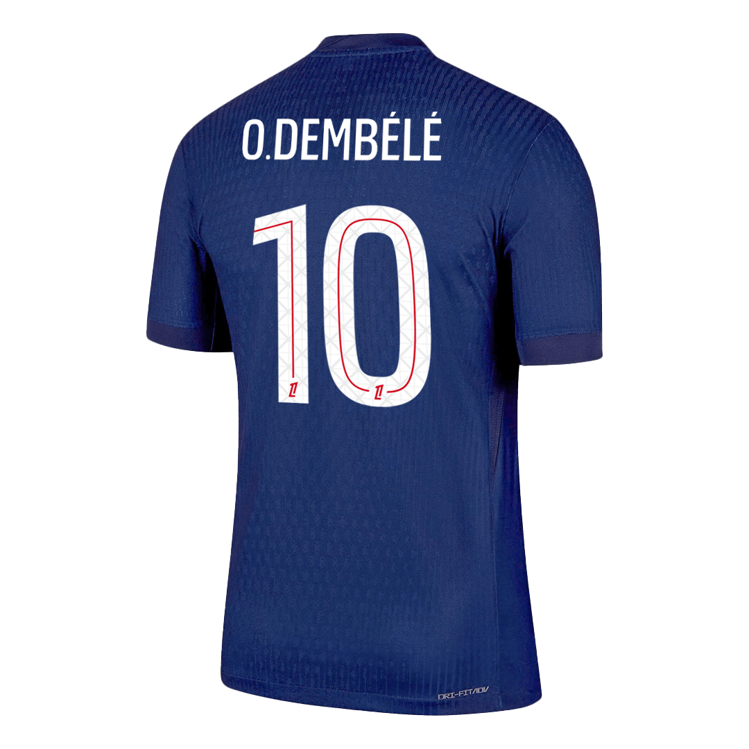O.DEMBÉLÉ #10 PSG Hjemme Herrer Matchdrakt 2025/26