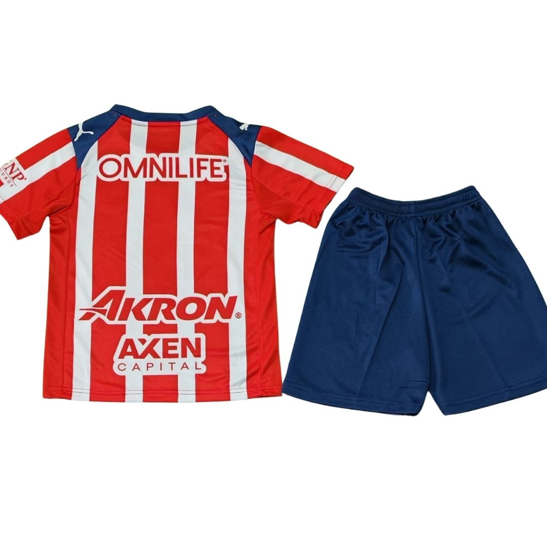 Chivas Hjemme Barn Drakt + Shorts 2025/26