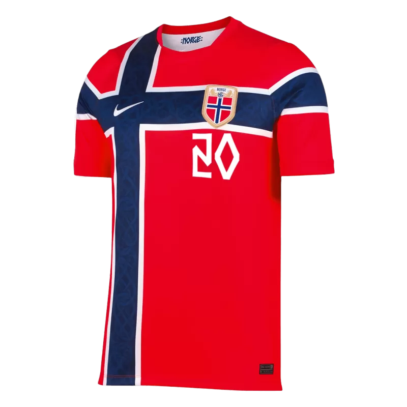 Norge Hjemme Herrer Matchdrakt Nusa #20 – VM 2026