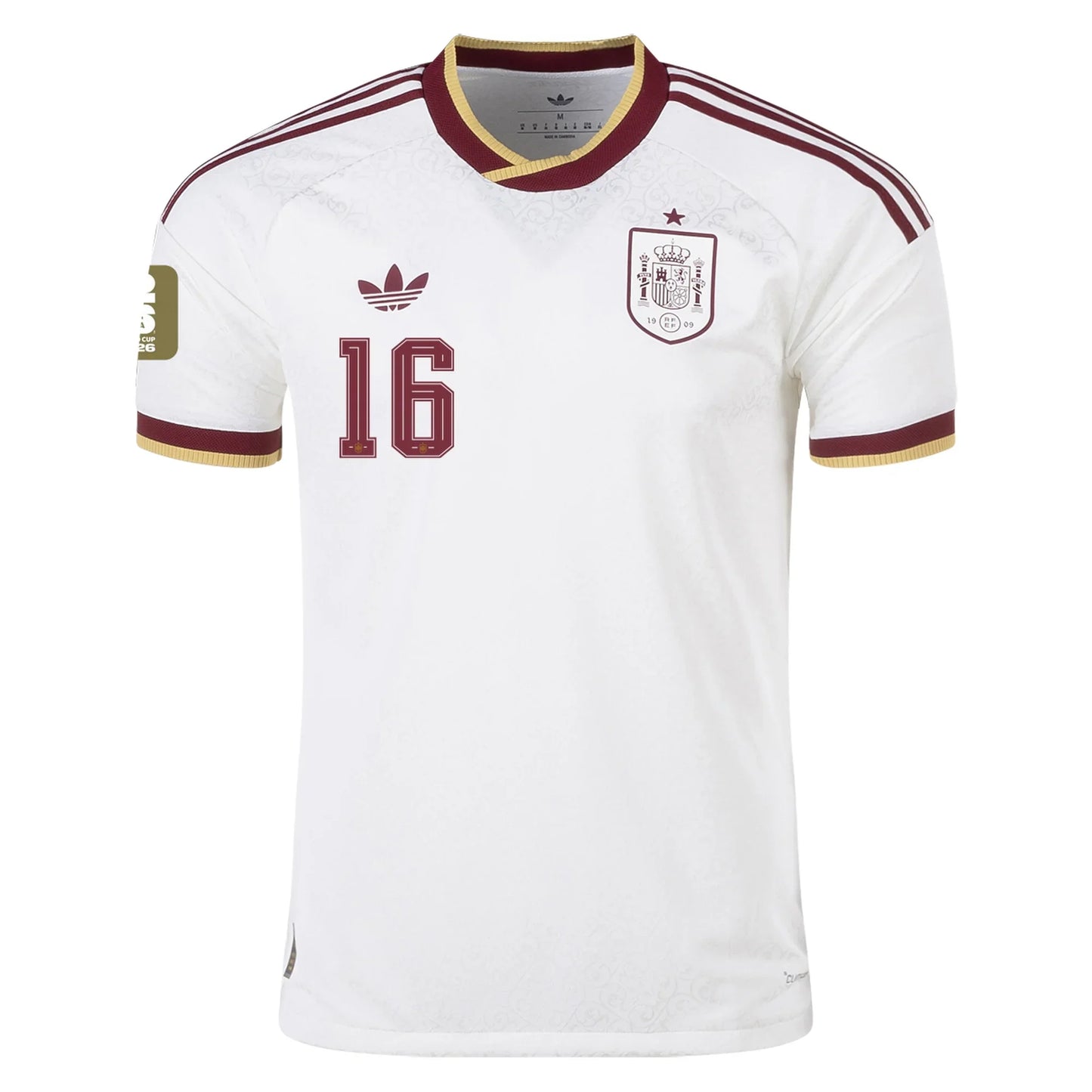 Spania Borte Herrer Matchdrakt Rodrigo #16 – VM 2026