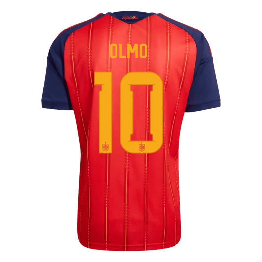 Spania Hjemme Herrer Matchdrakt OLMO #10 – VM 2026 - Vinnertrøye
