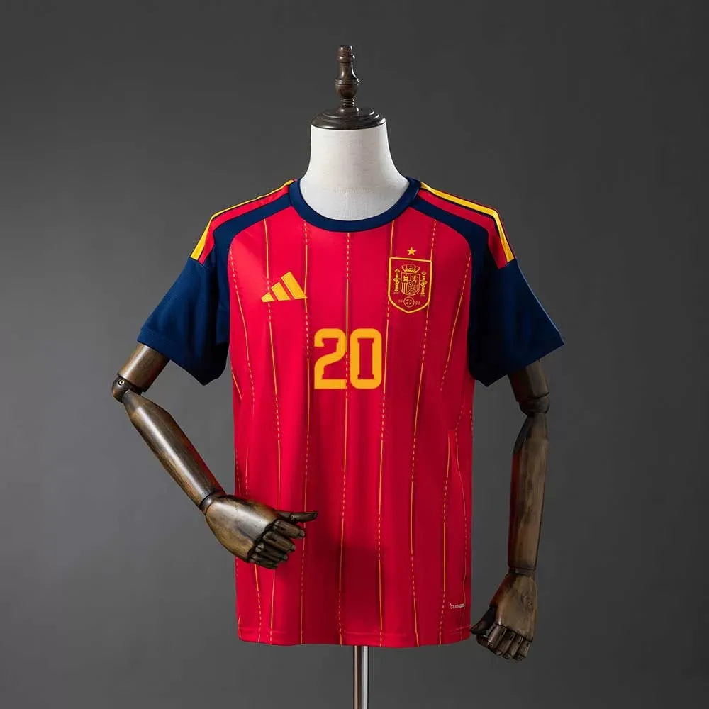 Spania Hjemme Herrer Fan-drakt PEDRI #20 – VM 2026