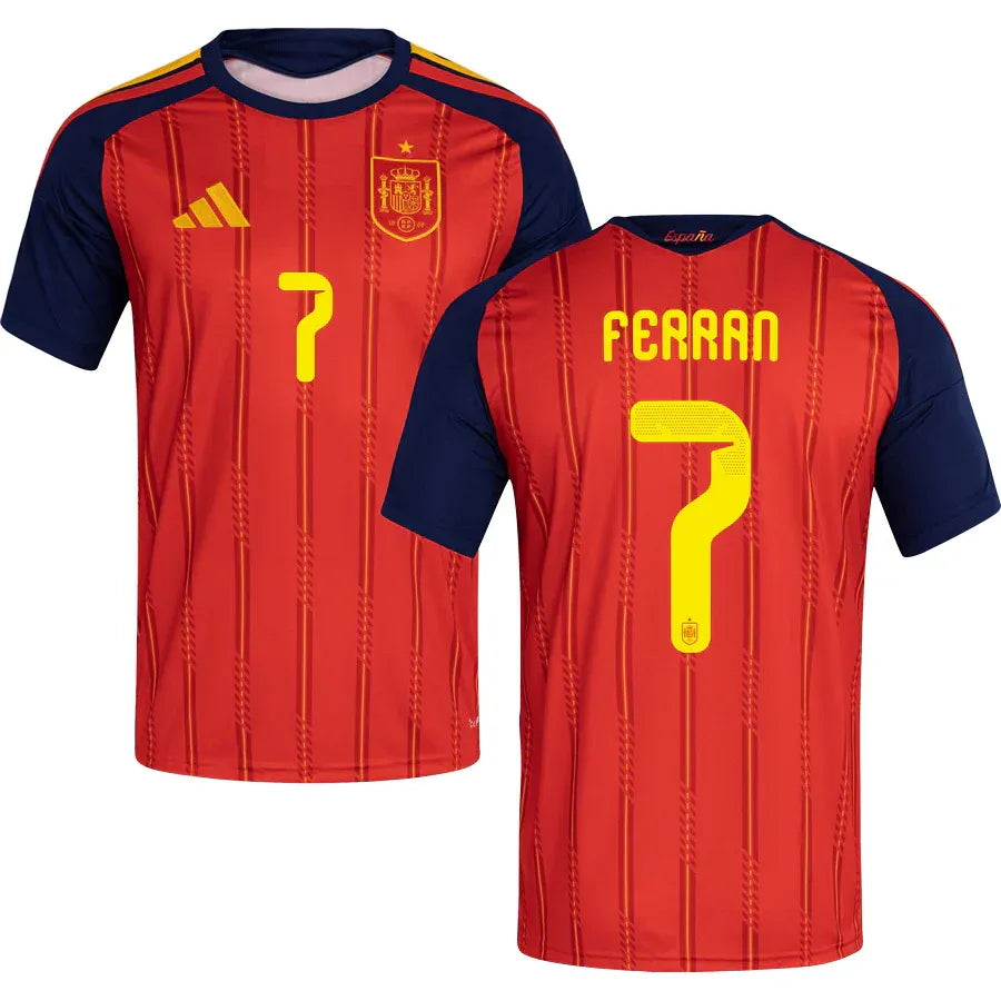 Spania Hjemme Herrer Matchdrakt Ferran #7 – VM 2026