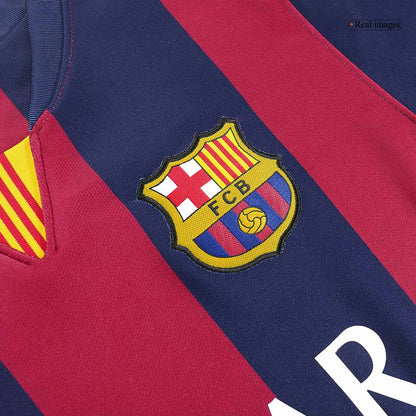 Barcelona SUÁREZ #9 Barcelona 2014/15 Hjemme Retro drakt