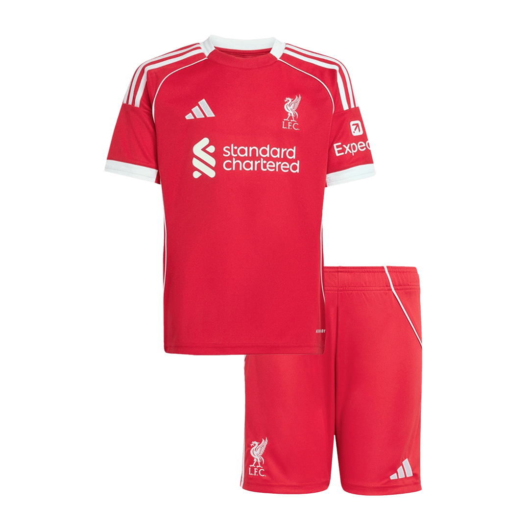 Liverpool Hjemme Barn Drakt + Shorts 2025/26