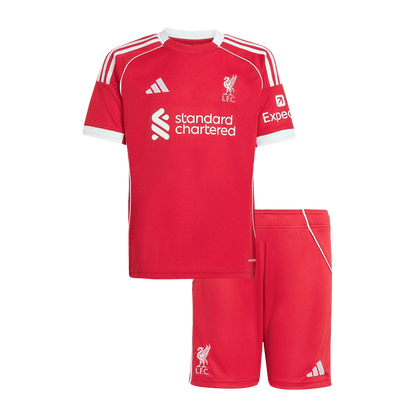 Liverpool Hjemme Barn Drakt + Shorts 2025/26