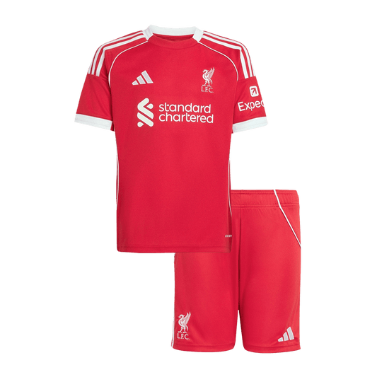 Liverpool Hjemme Barn Drakt + Shorts 2025/26