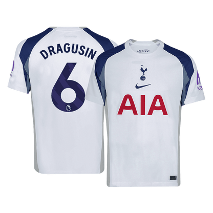 DRAGUSIN #6 Tottenham Hotspur Hjemme Herrer Fan-drakt 2025/26