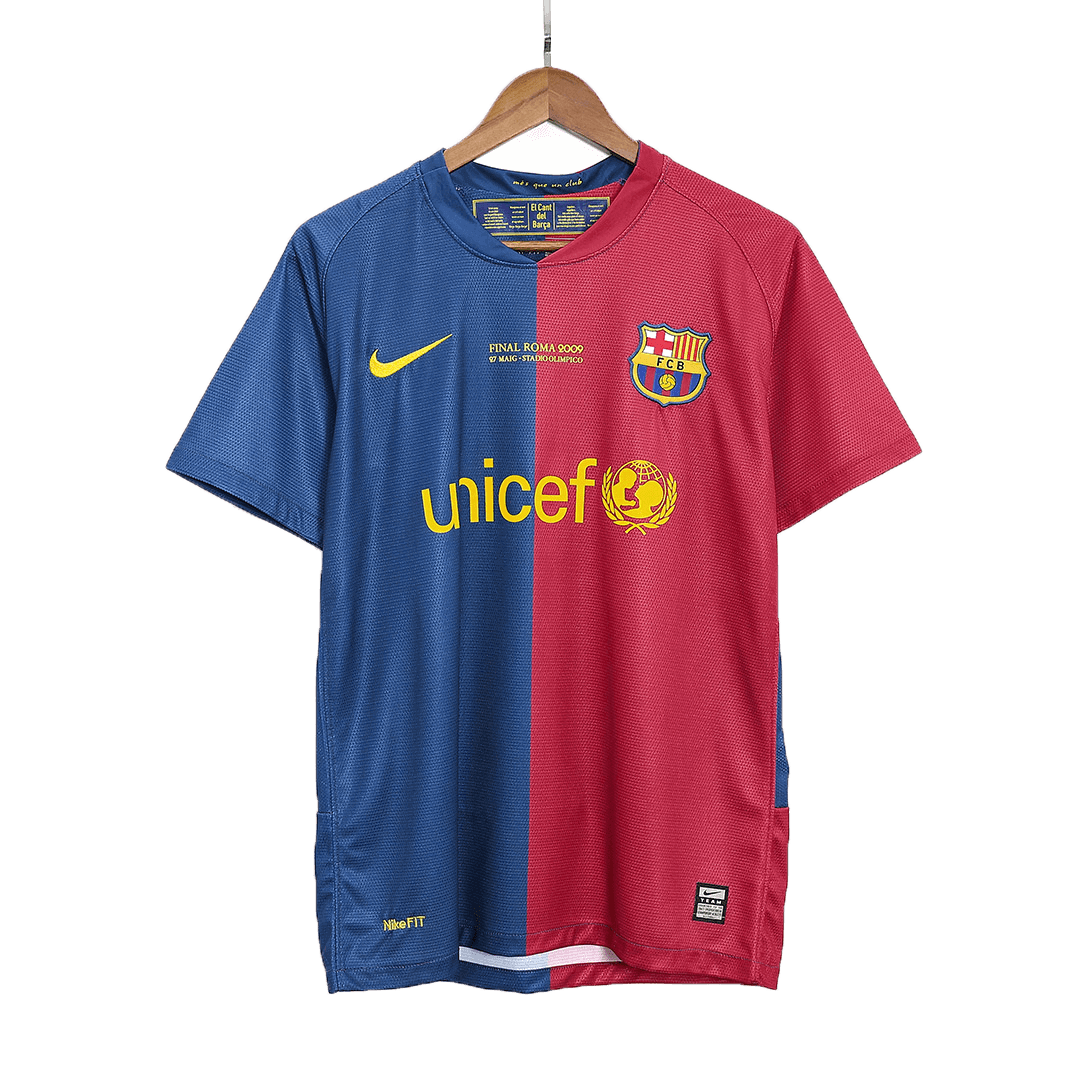 Barcelona 2008/09 Hjemme Retro drakt – UCL-finale