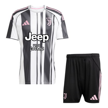 Juventus Hjemme Svart og Hvit Herrer Drakt + Shorts 2025/26