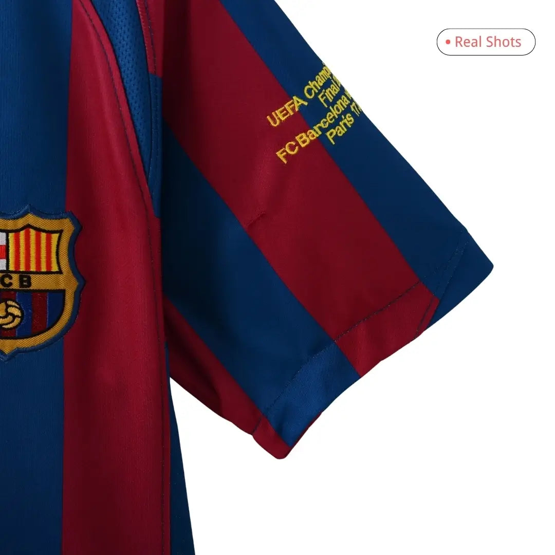 Barcelona 2005/06 Hjemme Retro drakt – UCL