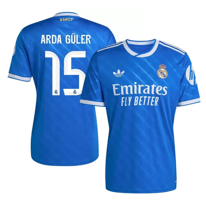 ARDA GÜLER #15 Real Madrid Tredje Herrer Fan-drakt 2025/26