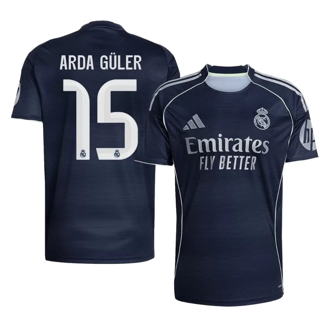 ARDA GÜLER #15 Real Madrid Borte Herrer Fan-drakt 2025/26