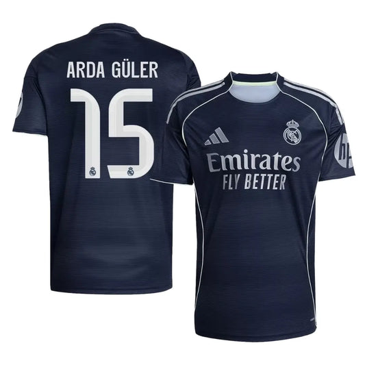 ARDA GÜLER #15 Real Madrid Borte Herrer Fan-drakt 2025/26