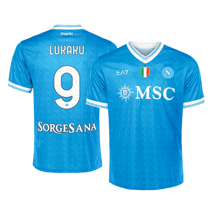LUKAKU #9 Napoli Hjemme Herrer Fan-drakt 2025/26
