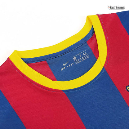 Messi #10 Barcelona 2010/11 Hjemme Retro drakt