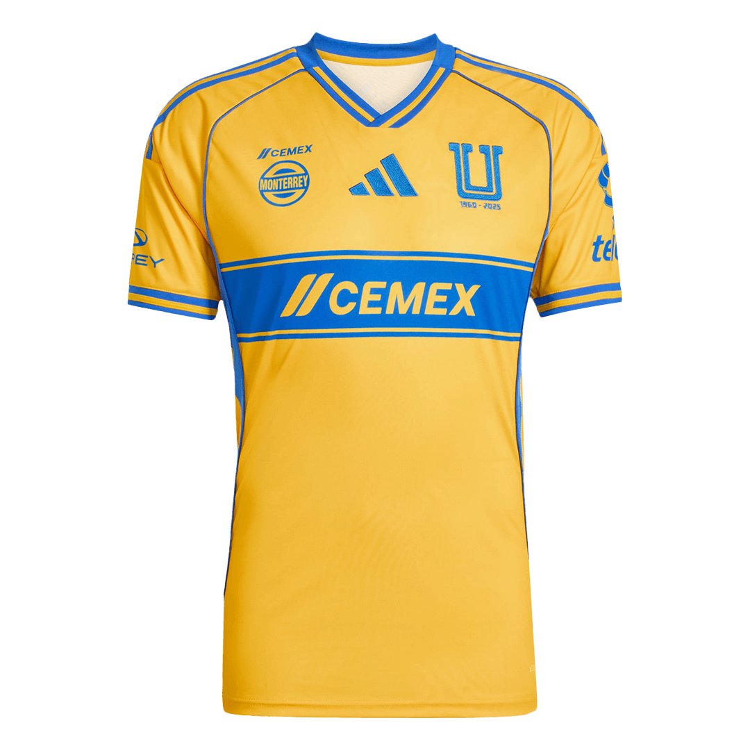 Tigres UANL Hjemme Herrer Fan-drakt 2025/26