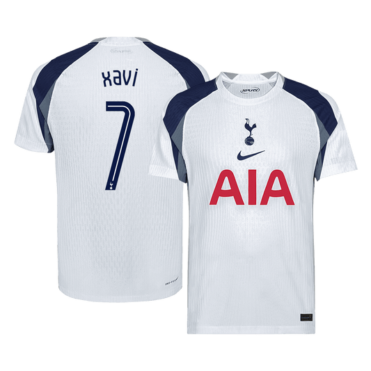 XAVI #7 Tottenham Hotspur Hjemme UCL Herrer Matchdrakt 2025/26