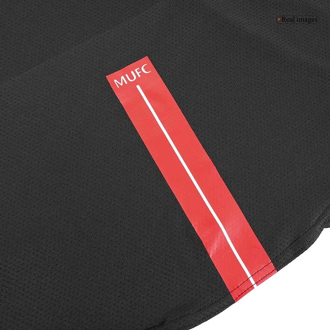 Manchester United 2007/08 Borte Retro drakt Langermet