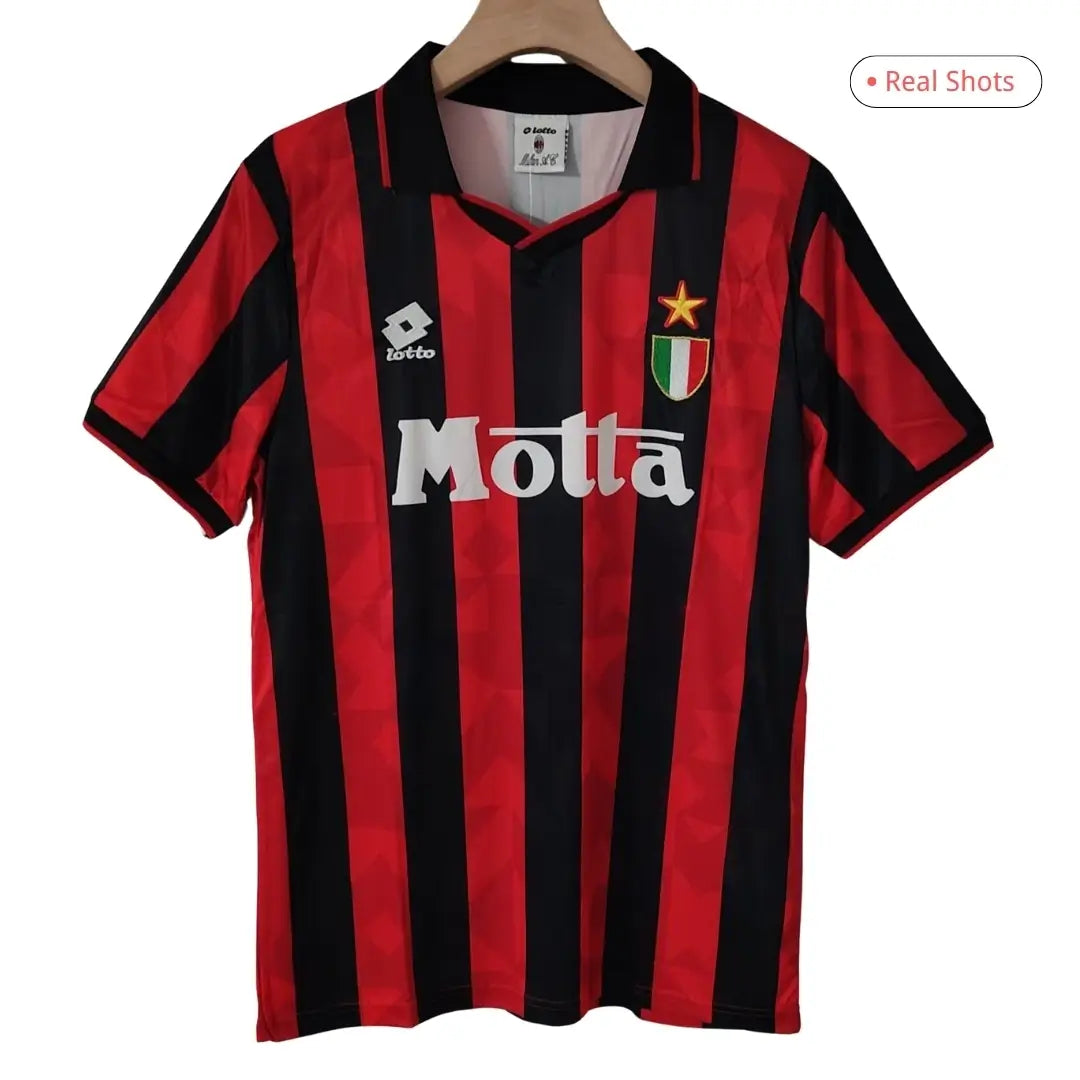 AC Milan 1993/94 Hjemme Retro drakt